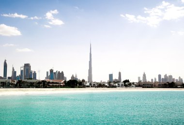 Dubai.l Beach clipart