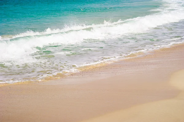 Strand en een zee — Stockfoto