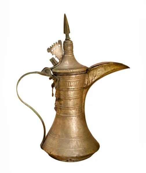 Old copper kettle — Stock Photo, Image