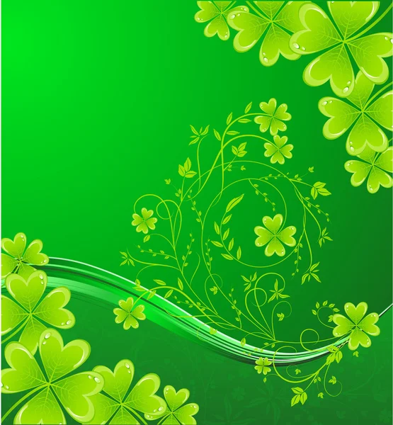 St. Patrick background — Stock Vector