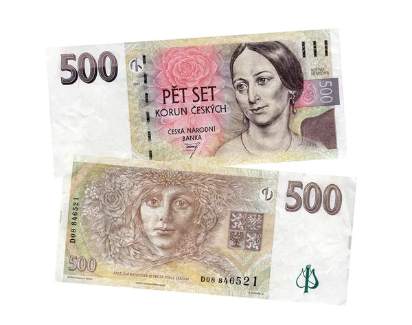 Dinheiro checo — Fotografia de Stock
