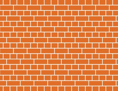 Vector brick wall clipart