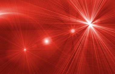 Star magical red background clipart