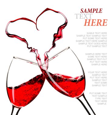 Red wine clipart