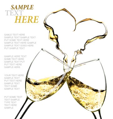 White wine clipart