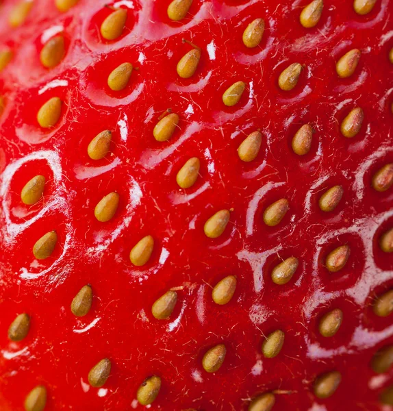 stock image Extreme macro of strawberry