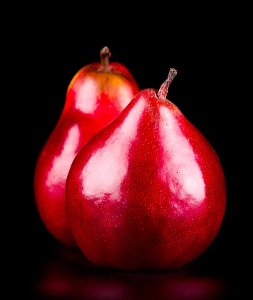 Peras rojas maduras — Foto de Stock