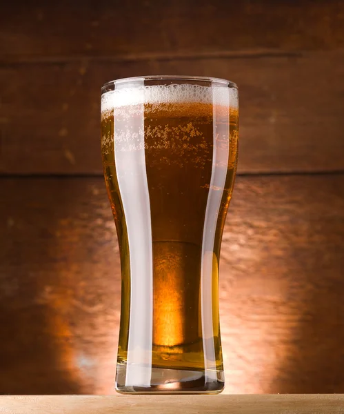 Glas bier — Stockfoto