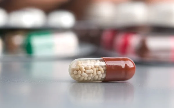 Muchas píldoras — Foto de Stock