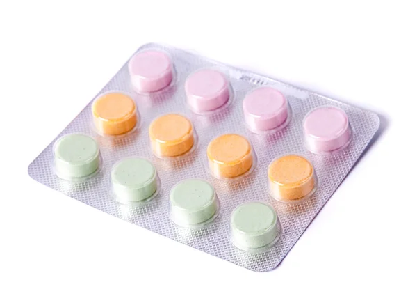 Tabletták csomag — Stock Fotó