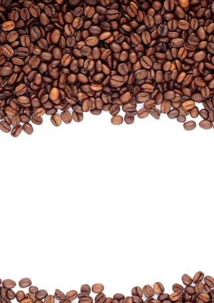 Barna pörkölt kávébab — Stock Fotó