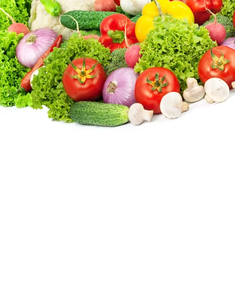 Geassorteerde verse groenten — Stockfoto