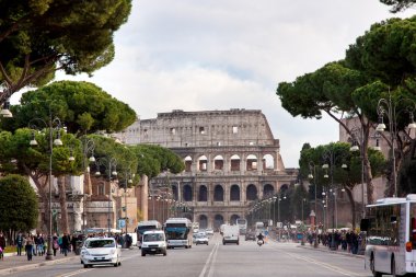 Roma 'da kolezyum, İtalya