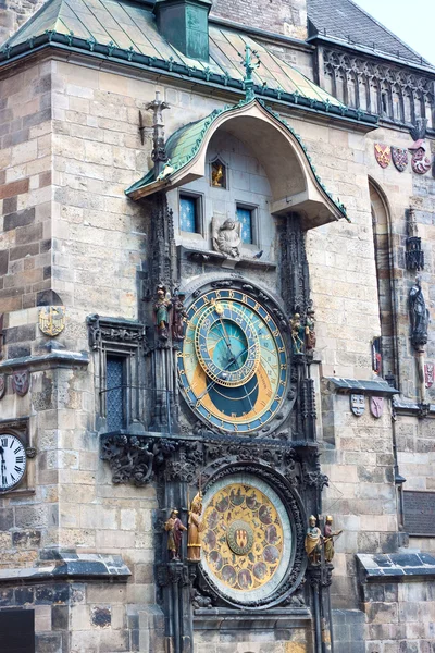 Csillagászati óra. Prága. Cseh Köztársaság — Stock Fotó