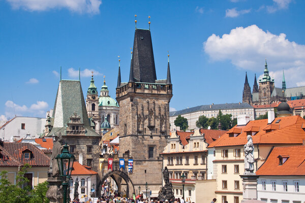 Prague city, one of the most beautiful city in Europe. Charles Bridge