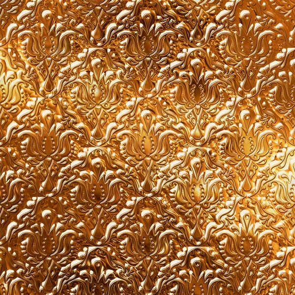 Fundo ornamental dourado . — Fotografia de Stock