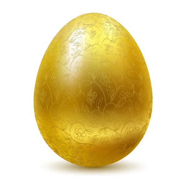 Goldenes Ei. — Stockvektor