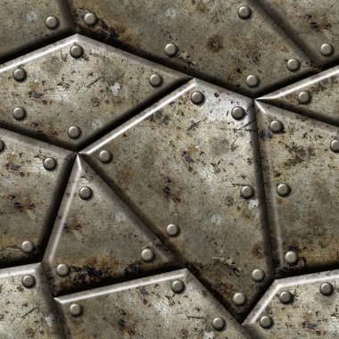 Armor seamless texture background. clipart
