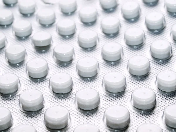 Pills closeup background. — Stock Photo, Image