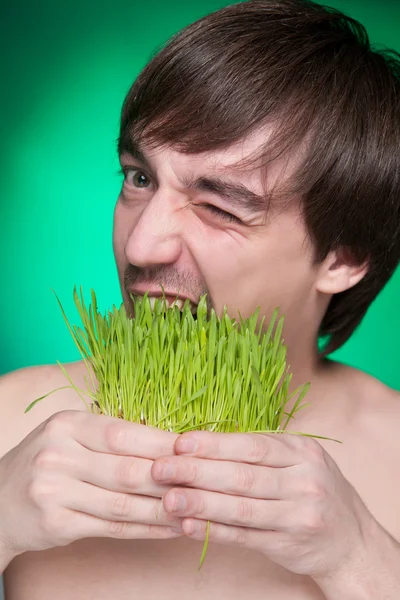 stock image Organic food admirer