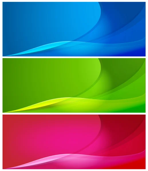 Abstrakta färgbakgrunder — Stock vektor