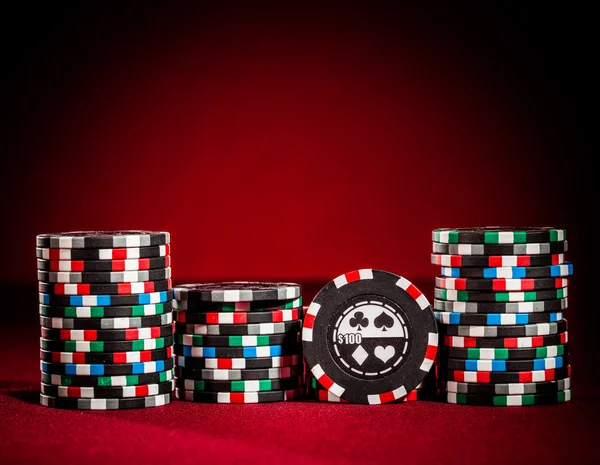 도박 칩 — 스톡 사진