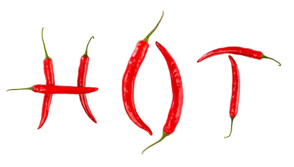 stock image Red chilli peppers