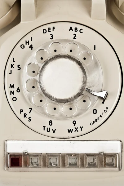 Dial retro phone — Stock Photo, Image