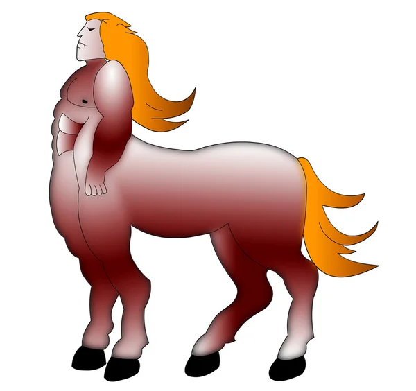 Spalanie centaur — Zdjęcie stockowe