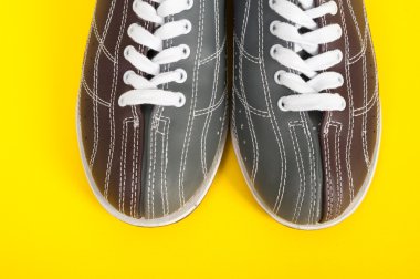 Bowling shoes clipart