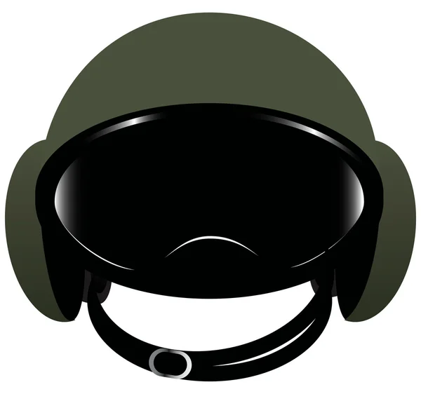 Moderní helma — Stockový vektor