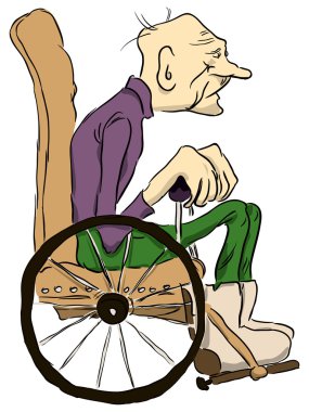 Old man clipart