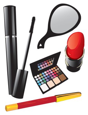 Cosmetic set clipart