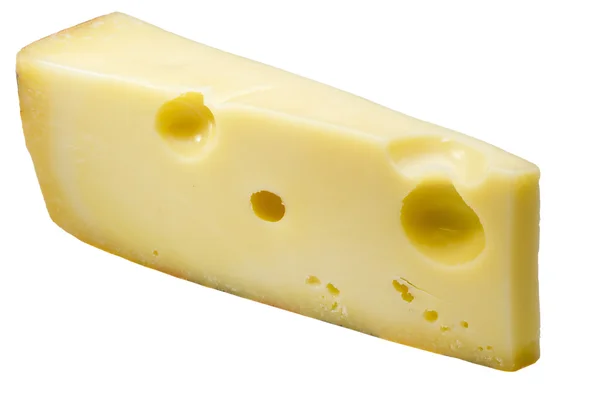 Egy darab sajt. — Stock Fotó