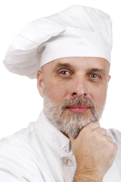 Портрет шеф кухаря — стокове фото