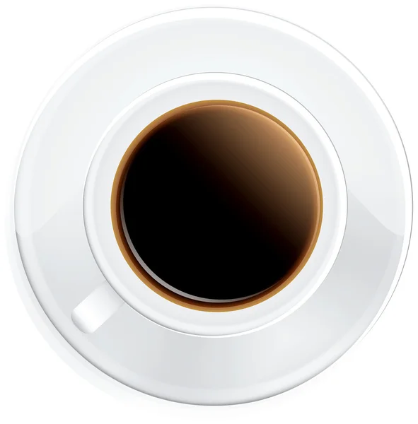 Uma chávena de café —  Vetores de Stock