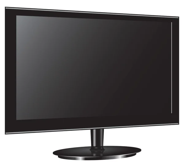 stock vector Monitor TV