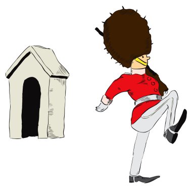 English Guard clipart