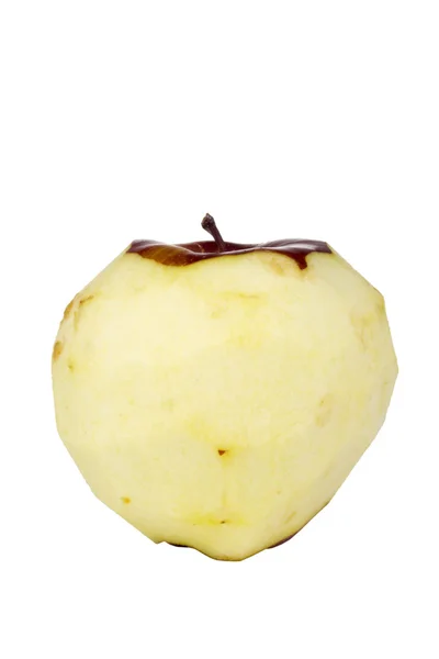 Manzana roja pelada Deliciosa —  Fotos de Stock