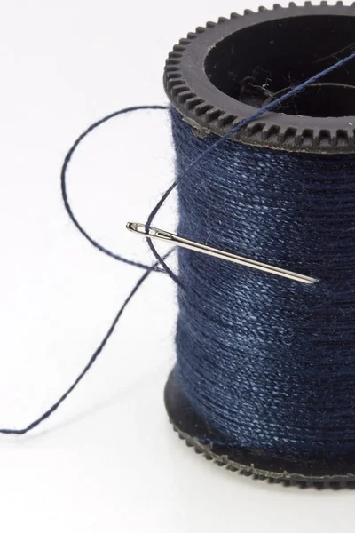 Blue Thread — Stock Photo, Image