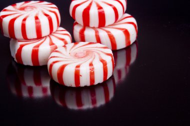 Red Striped Peppermints clipart