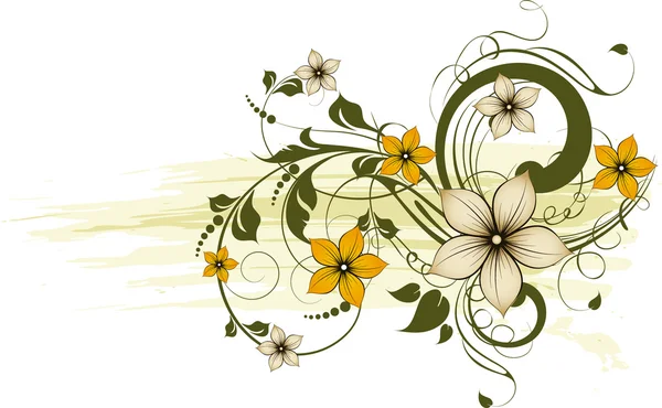 Fond floral. — Image vectorielle