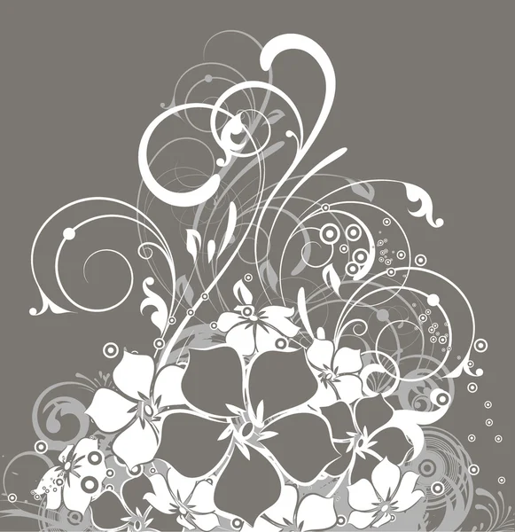 Квіткові абстрактним фоном — стоковий вектор