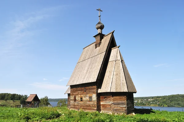 Kerk van de opstanding van Christus in ples, Rusland — Stockfoto