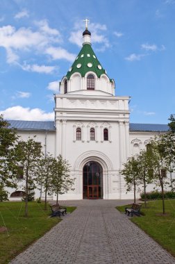 Holy Gates with Gate Church in Ipatiev monastery clipart