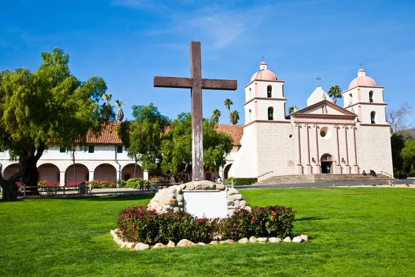 Antigua Misión Santa Bárbara — Foto de Stock