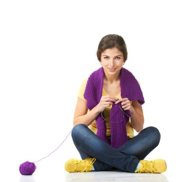 Knitting clipart