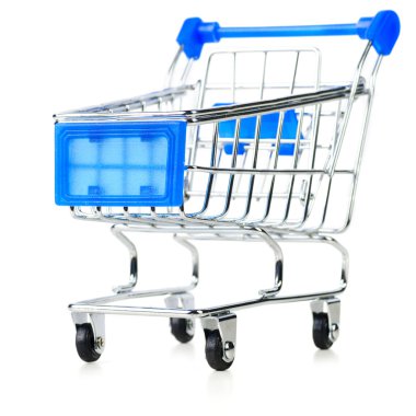 Empty shopping cart clipart