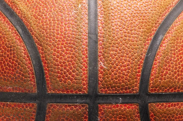 Zbliżenie piłki do koszykówki — Zdjęcie stockowe