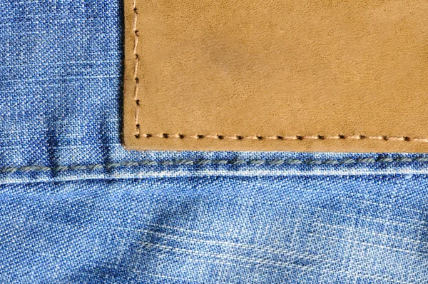 Jeans etikett — Stockfoto